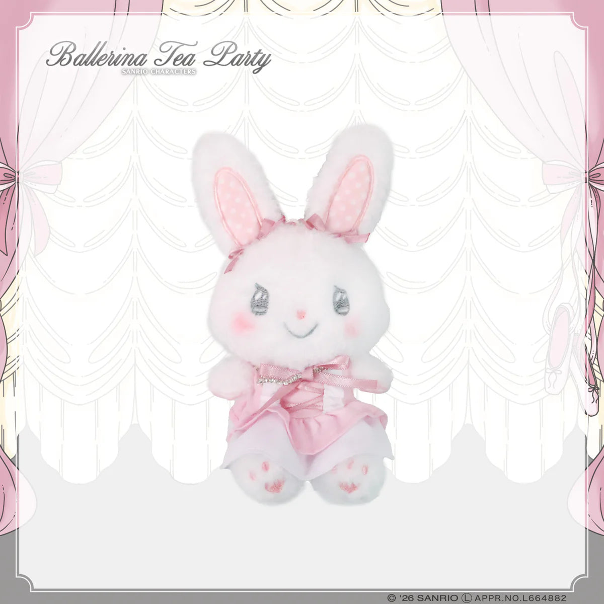 LAFARY Ballerina Tea Party♡ Wish Me Mel Plush Mascot