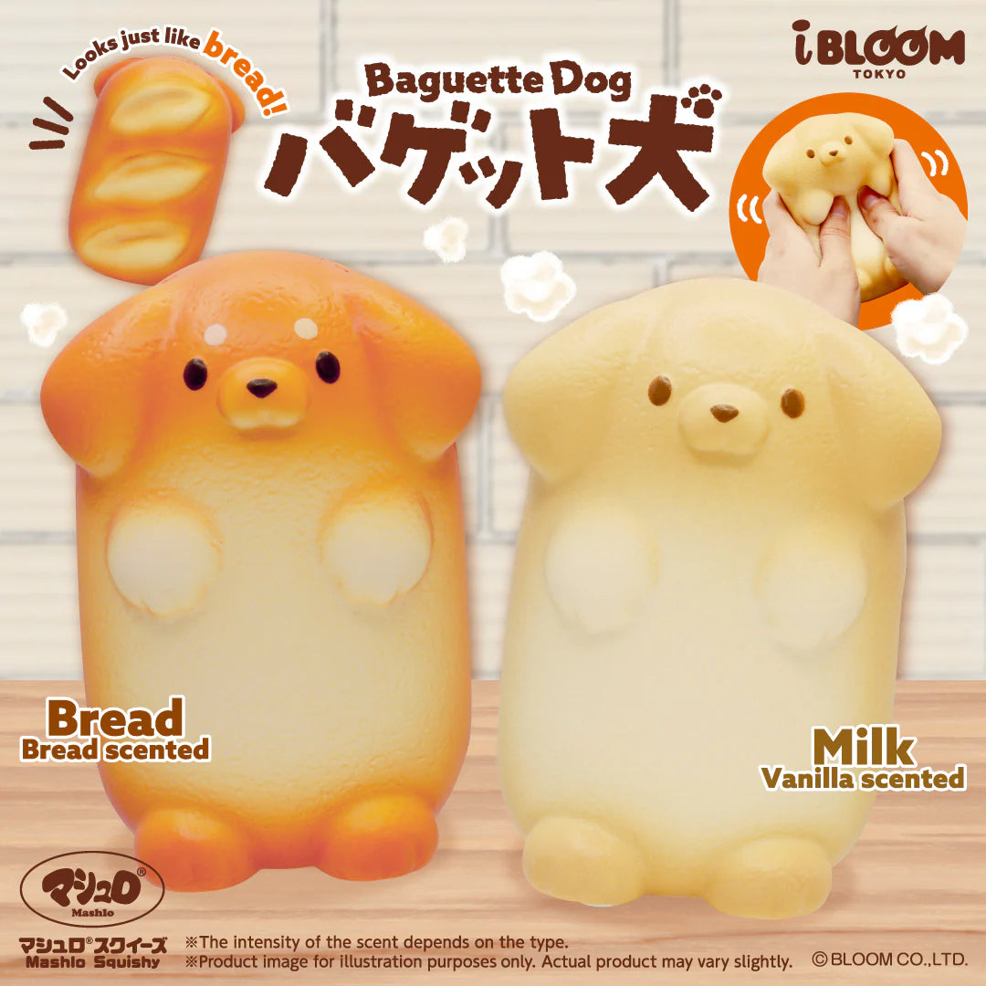 iBloom Baguette Dog Squishy