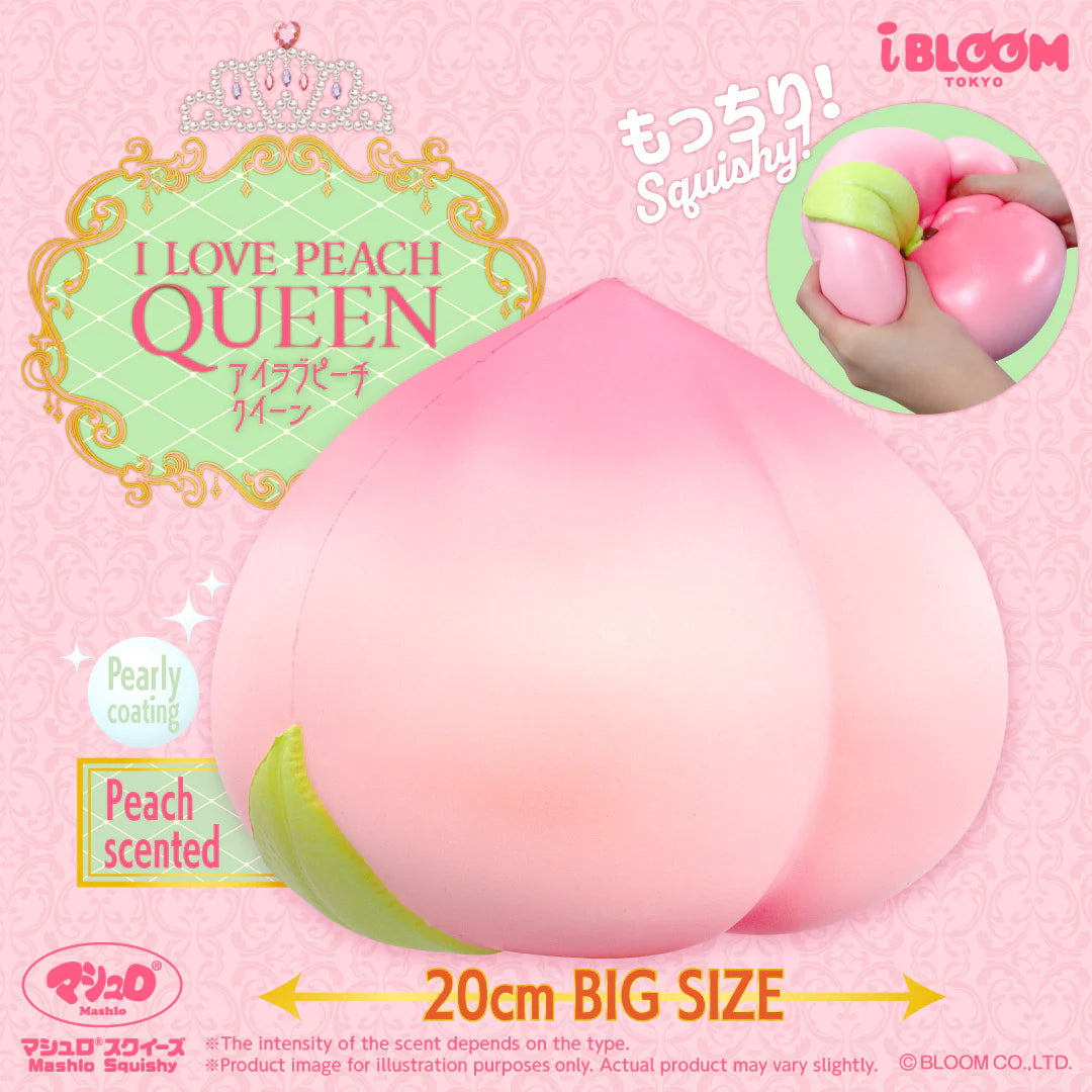 iBloom I Love Peach Queen Squishy