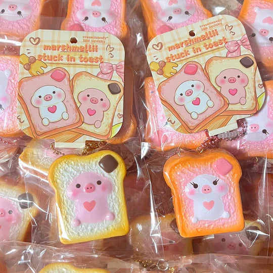 Rare Creamiicandy Marshmelli Toast Squishy