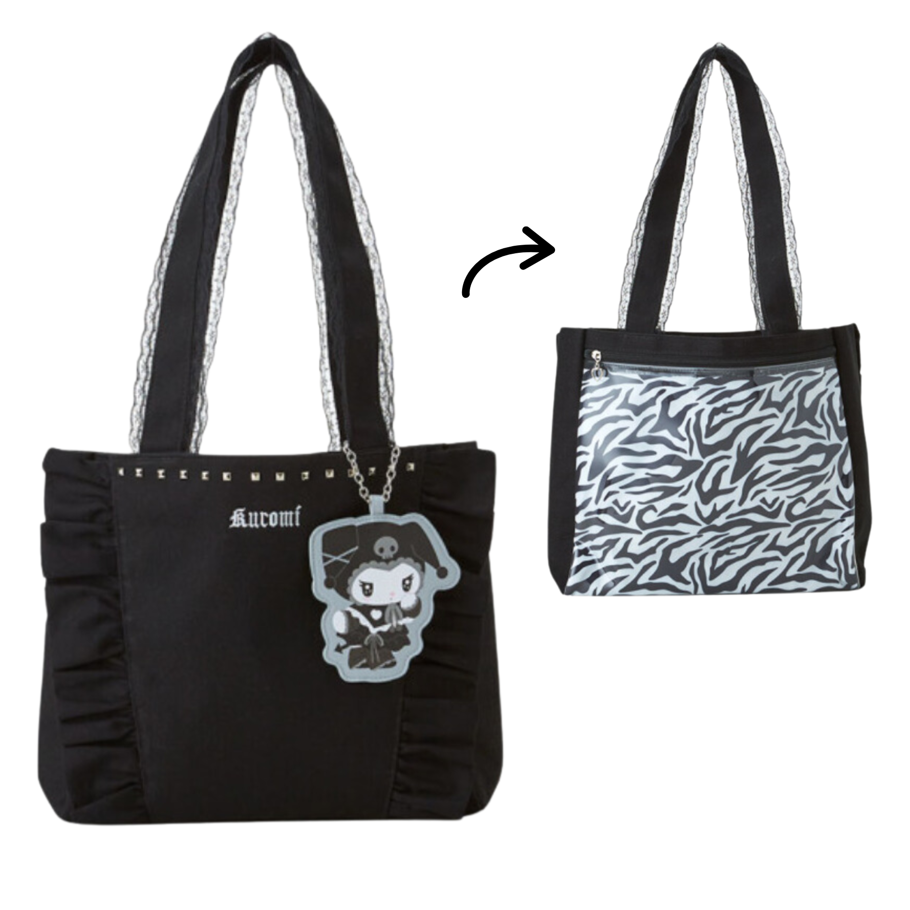 Kuromi "Twin Idol Series" Ita Tote Bag