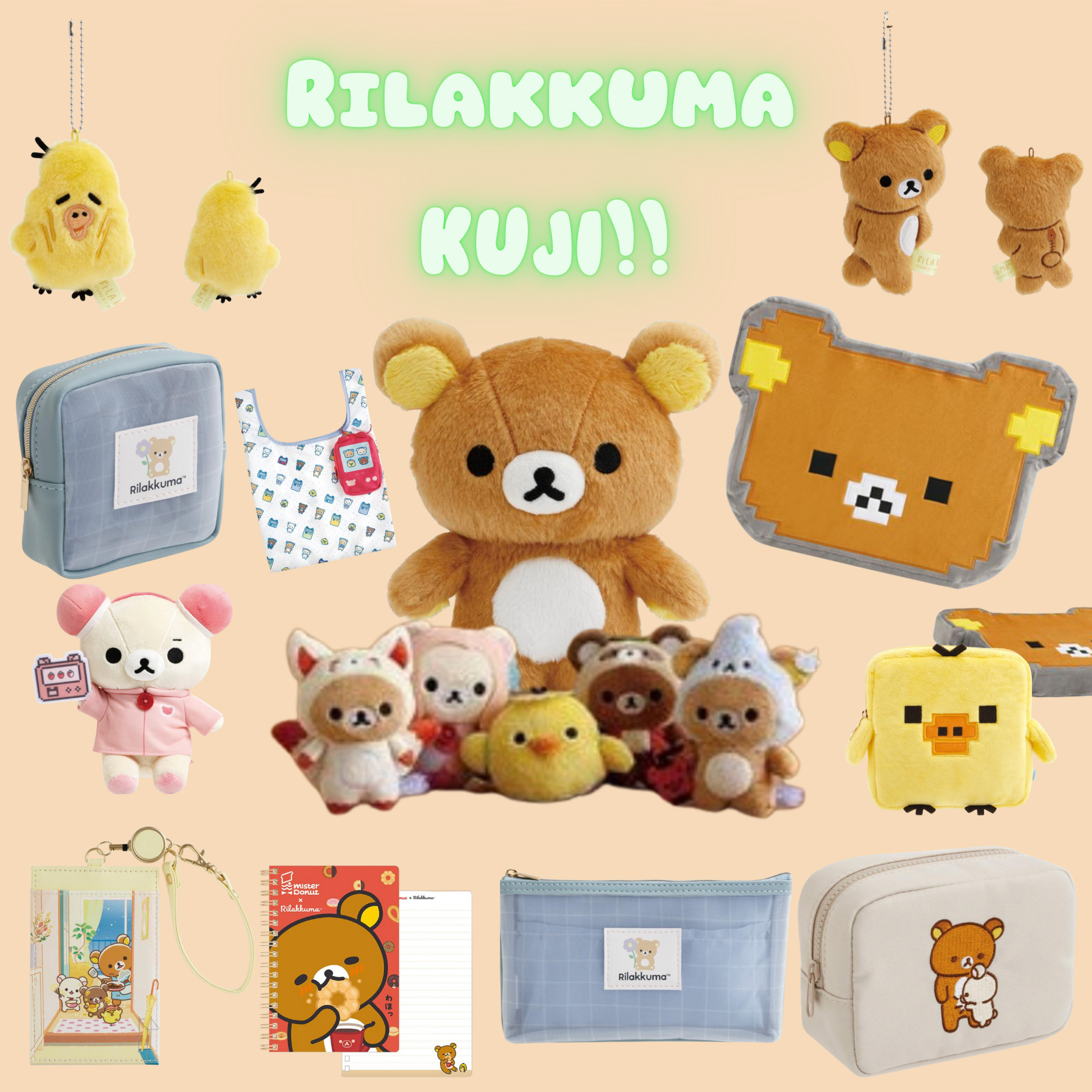 Rilakkuma Kuji Tickets!