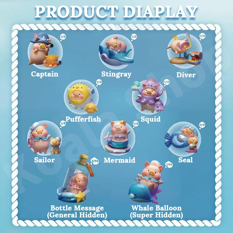 Lulu The Pig Ocean Series Blind Box