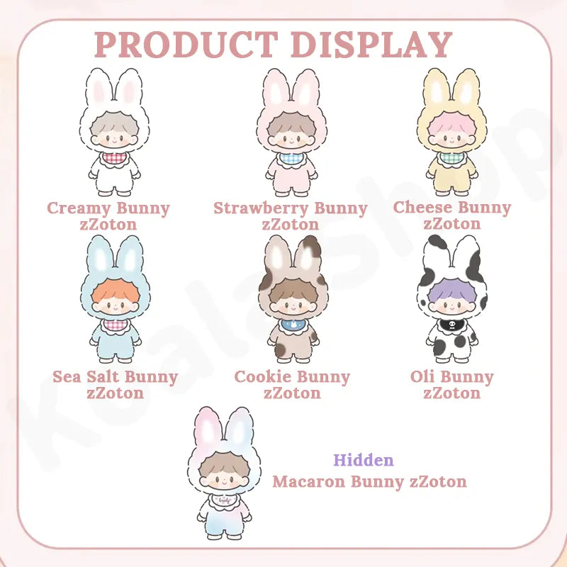 zZoton Delicious Bunny Series Plush Blind Box