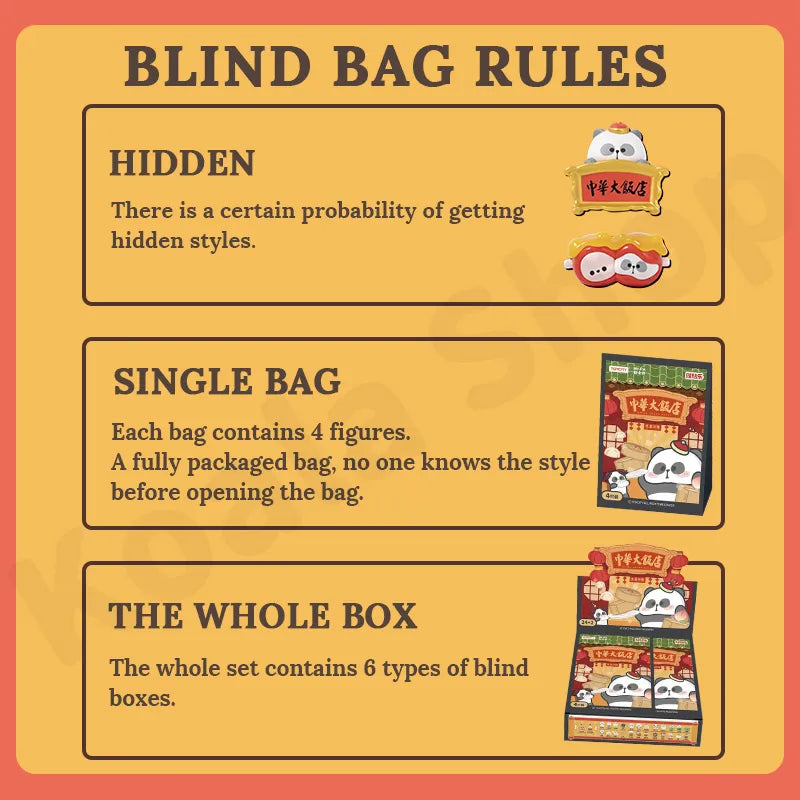 MR.PA Grand Hotel Series Magnet Blind Box