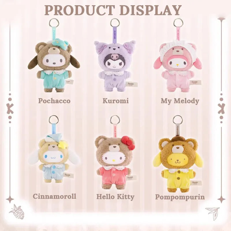 Top Toy Sanrio Latte Baby Plush Pendant Blind Box