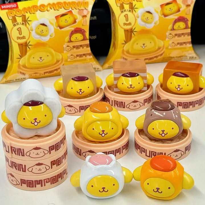 Pompompurin Steam Buns Series Blind Box