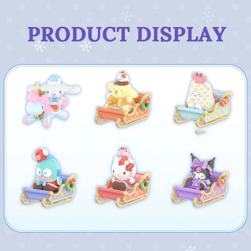 Sanrio Christmas Winter Sleigh Team Blind Box
