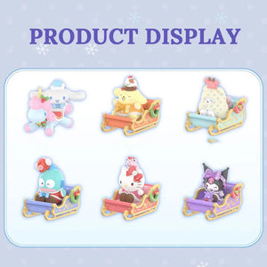 Sanrio Christmas Winter Sleigh Team Blind Box