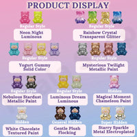 LuLu The Piggy Teddy Mini Cute Beans Series Blind Bag
