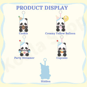 Panda Roll Party Series Plush Blind Box