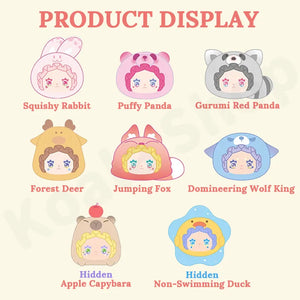 Lovely Emma Rua Rua Zoo Series #2 Plush Blind Box