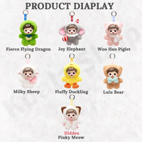 Zoraa Fluffy Cabin Series Vinyl Plush Blind Box