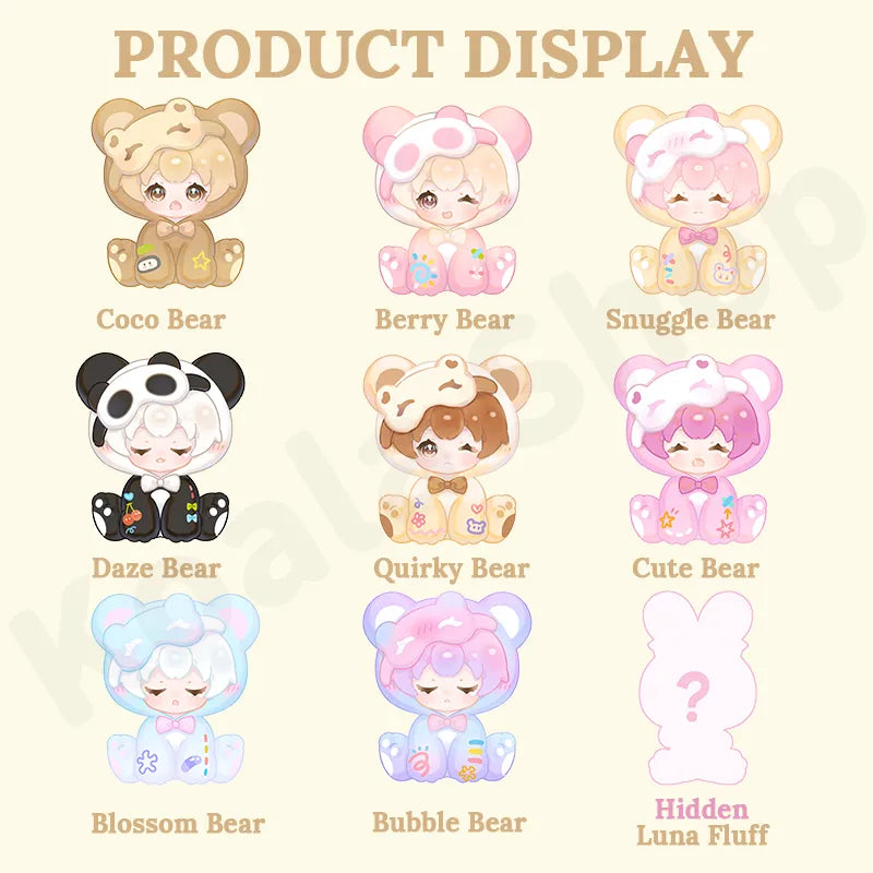 Soki's Bedtime Stories Little Bear Series Blind Box