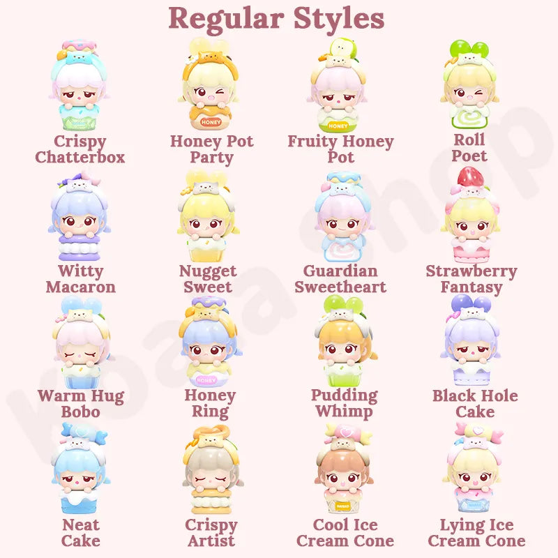 Naibao Meow Tea Party Mini Cute Beans Series Blind Box