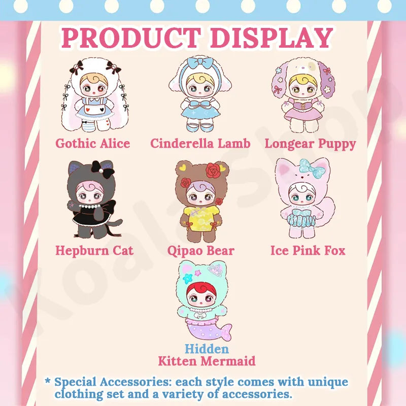 Sunycoco Sweet Rebel Series Plush Blind Box