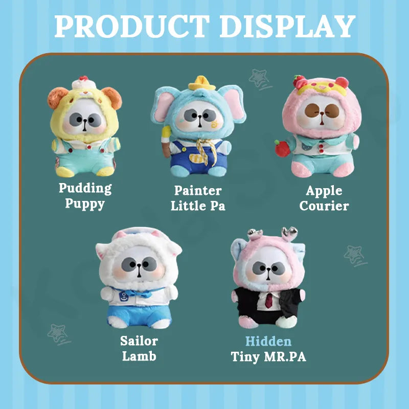 MR.PA Animal's After-school Diaries 400% Plush Blind Box