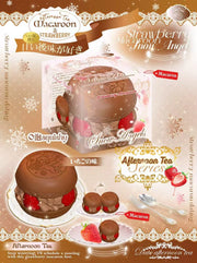 Lisa Afternoon Tea Strawberry Macaroon Squishy [Chocolate]