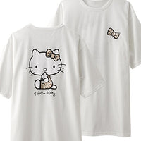 Hello Kitty 3L Cheetah Tunic Shirt [White]