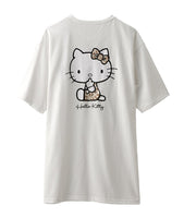 Hello Kitty 3L Cheetah Tunic Shirt [White]
