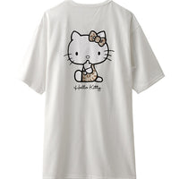 Hello Kitty 3L Cheetah Tunic Shirt [White]