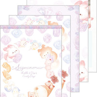 Sugarcocomuu "Lolli and Pop's Candy Day" Memo Pad