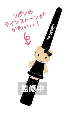 Hello Kitty "Style Up" Long Hair Clip [Black]