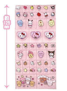 Sanrio x Chegosim Tile Sticker [Pink]