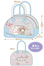 Sugarbunnies Clear Boston Bag - Blue