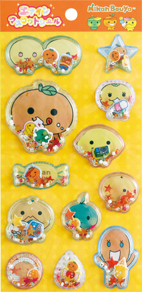 San-X Mikanbouya Puffy Sticker