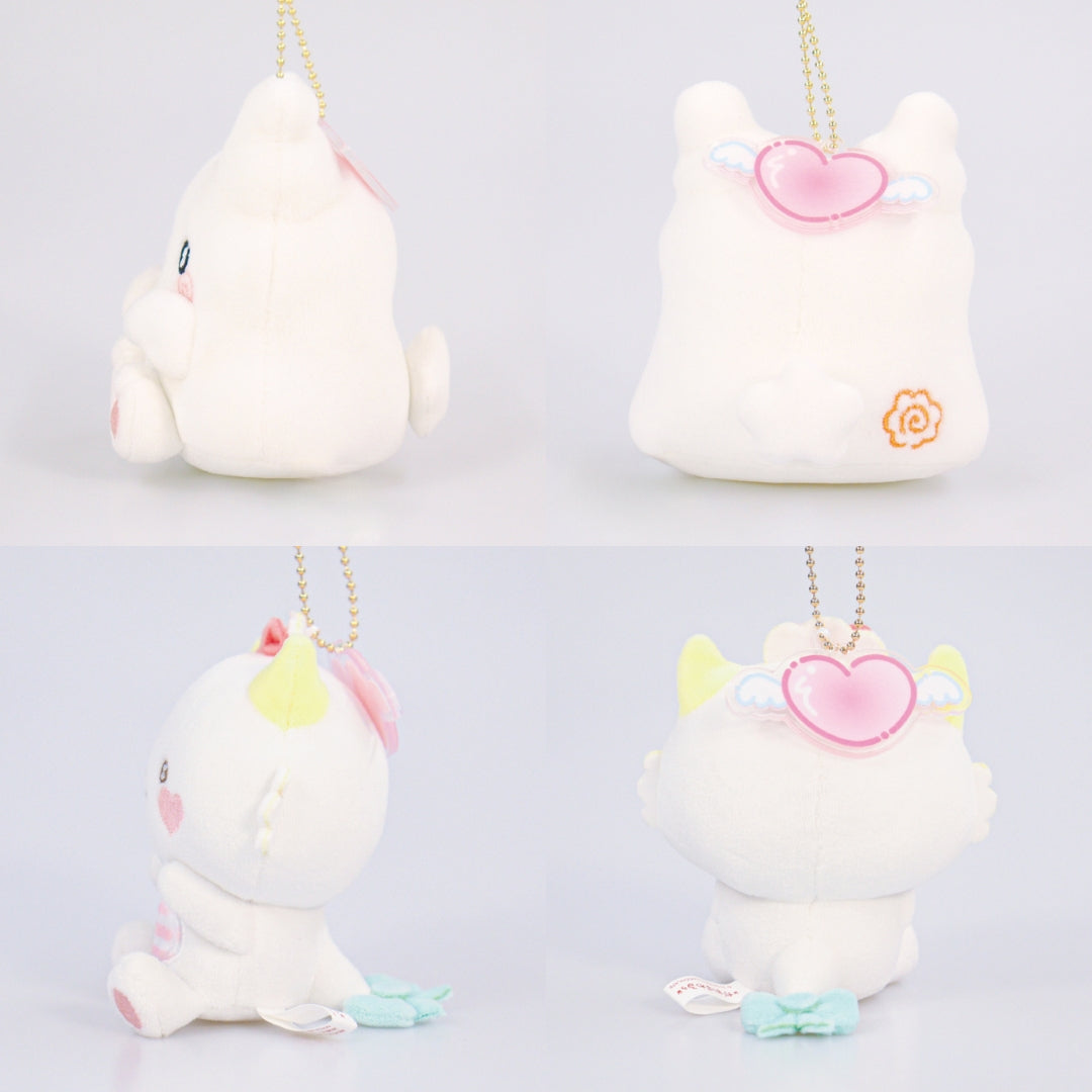 白*桜様 ふくちゅげ幻獣 たまごぼーろちゃん ぬいぐるみ Gaopowerroo Heart Mochi Plush Mascot – Charms LOL