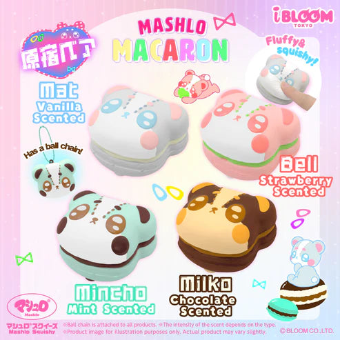 iBloom Harajuku Bear Macaron Squishy