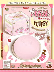 Mido Milk Strawberry Sticky Bun Squishy