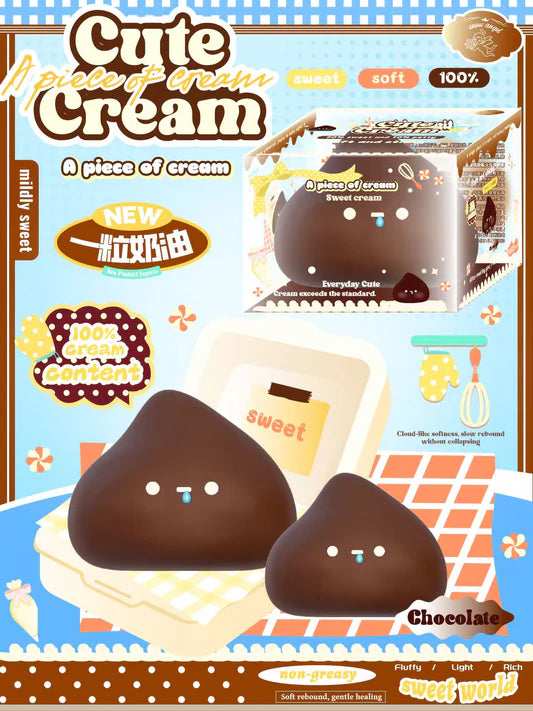 Lisa Cute Cream Chocolate Squishy