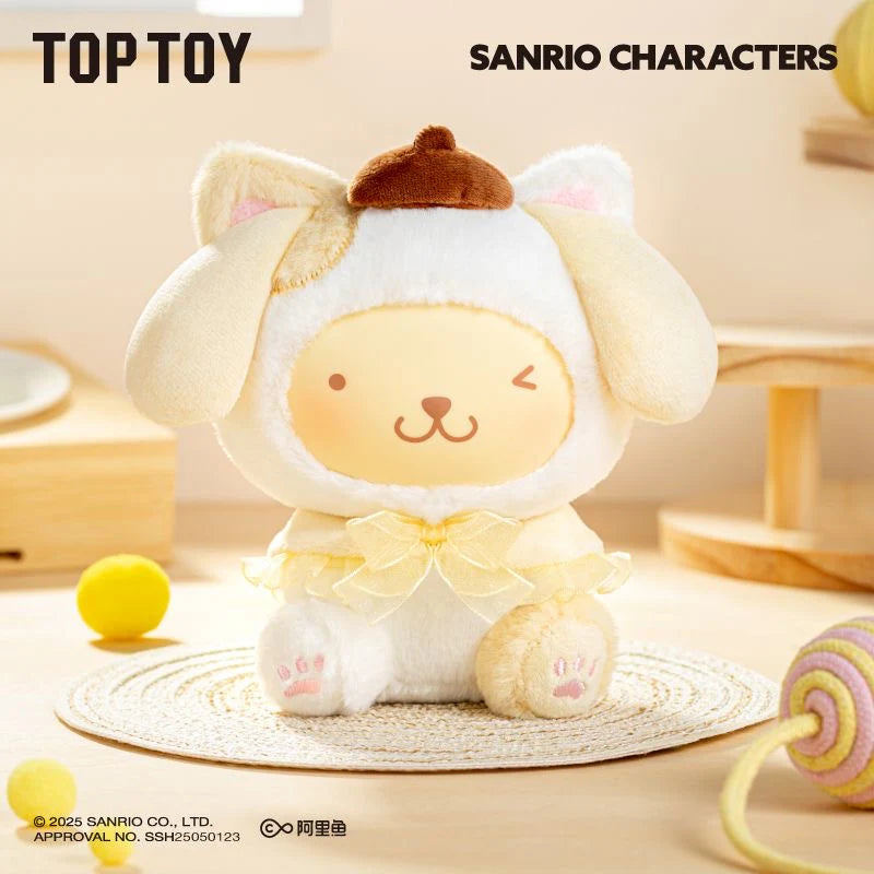 Top Toy Sanrio Play with Kittens Plush Pendant Blind Box
