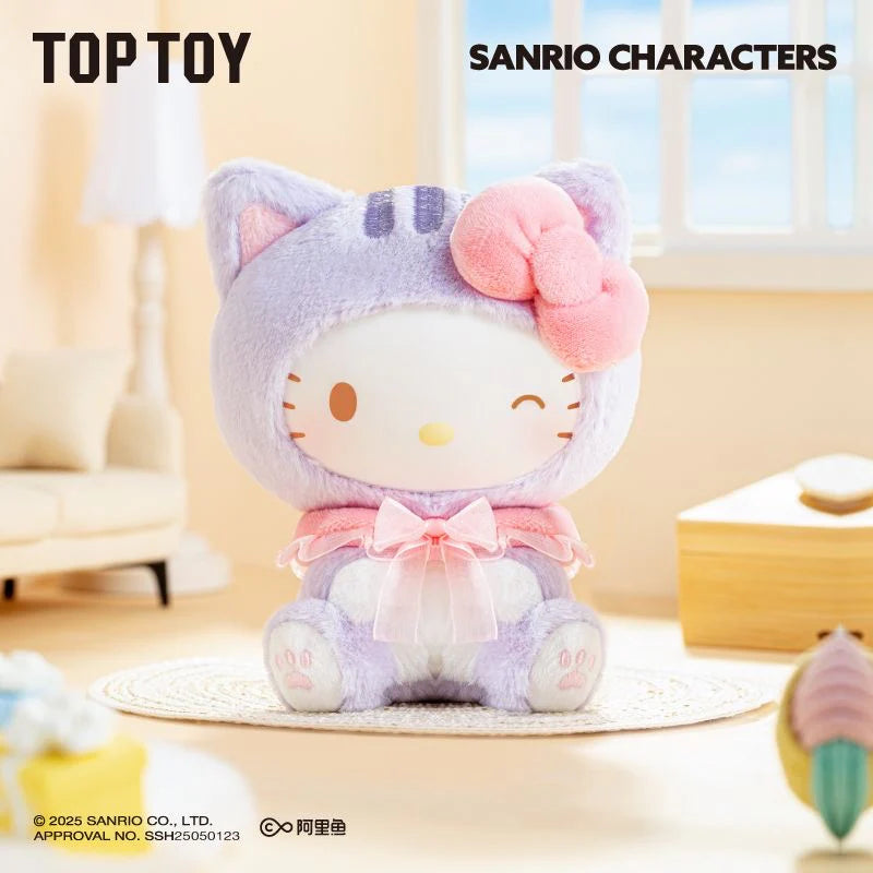 Top Toy Sanrio Play with Kittens Plush Pendant Blind Box