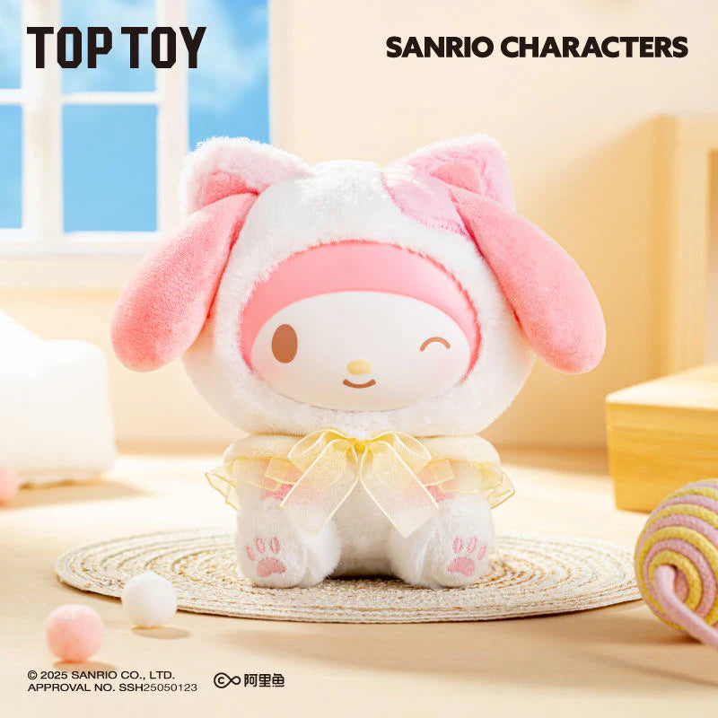 Top Toy Sanrio Play with Kittens Plush Pendant Blind Box