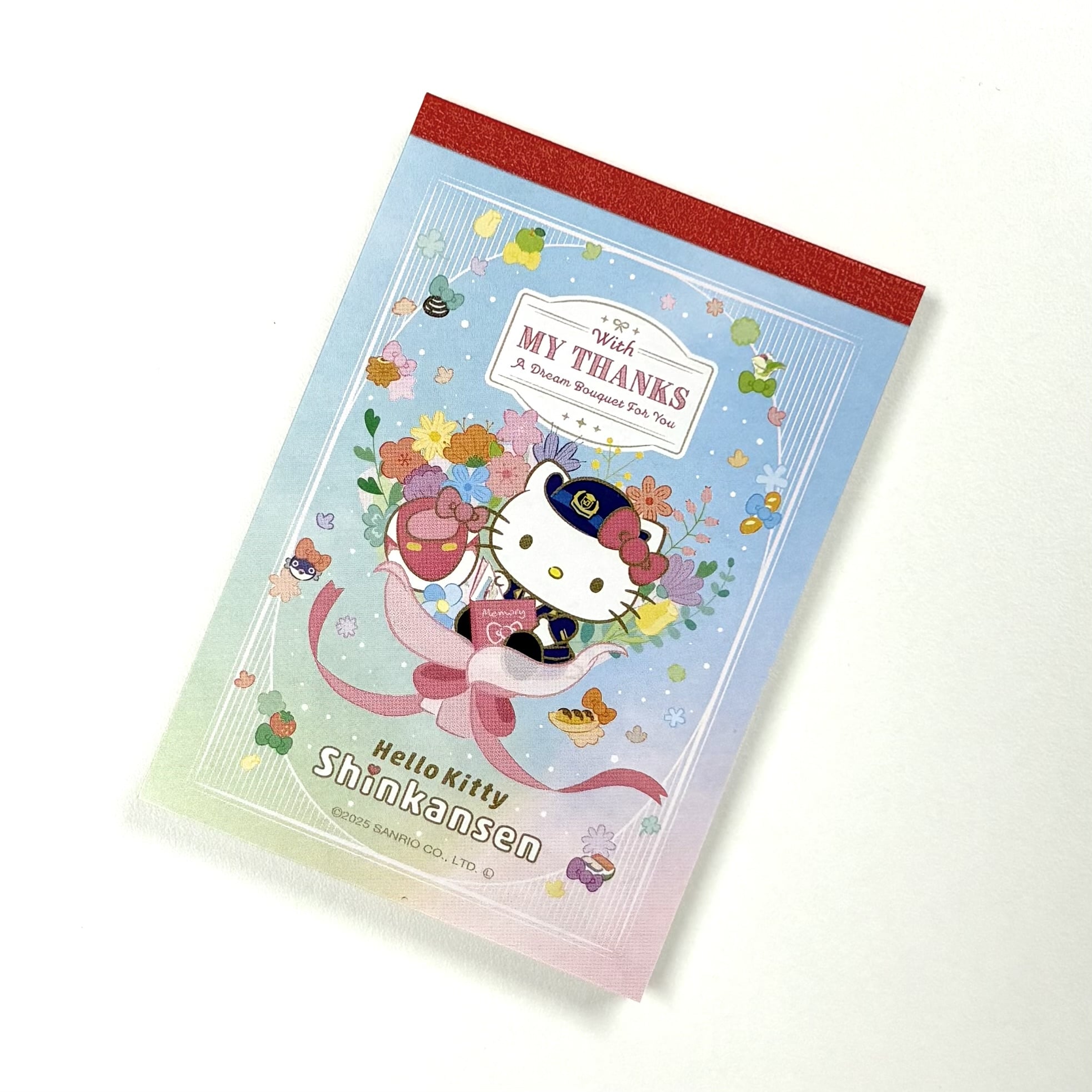 Hello Kitty Shinkansen Captain Memo Pad A