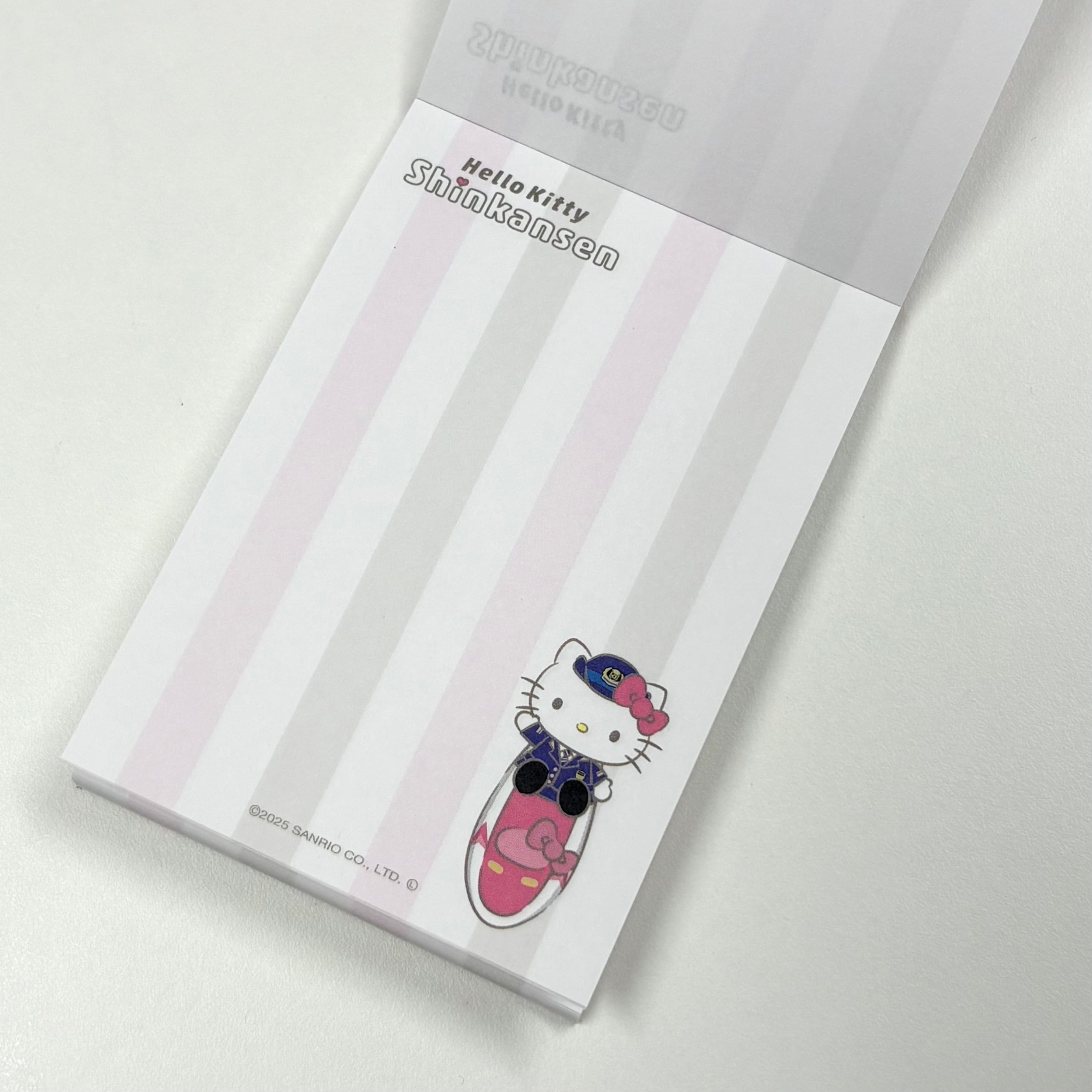 Hello Kitty Shinkansen Captain Memo Pad A