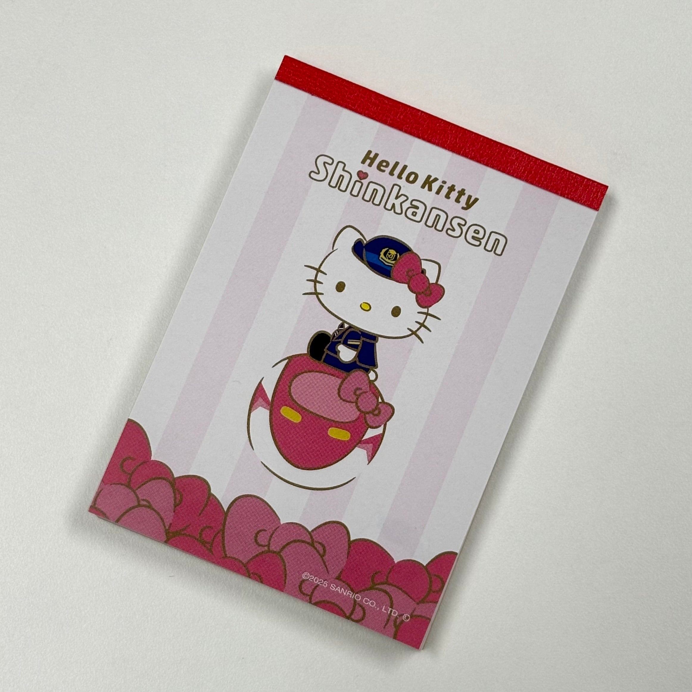 Hello Kitty Shinkansen Captain Memo Pad B