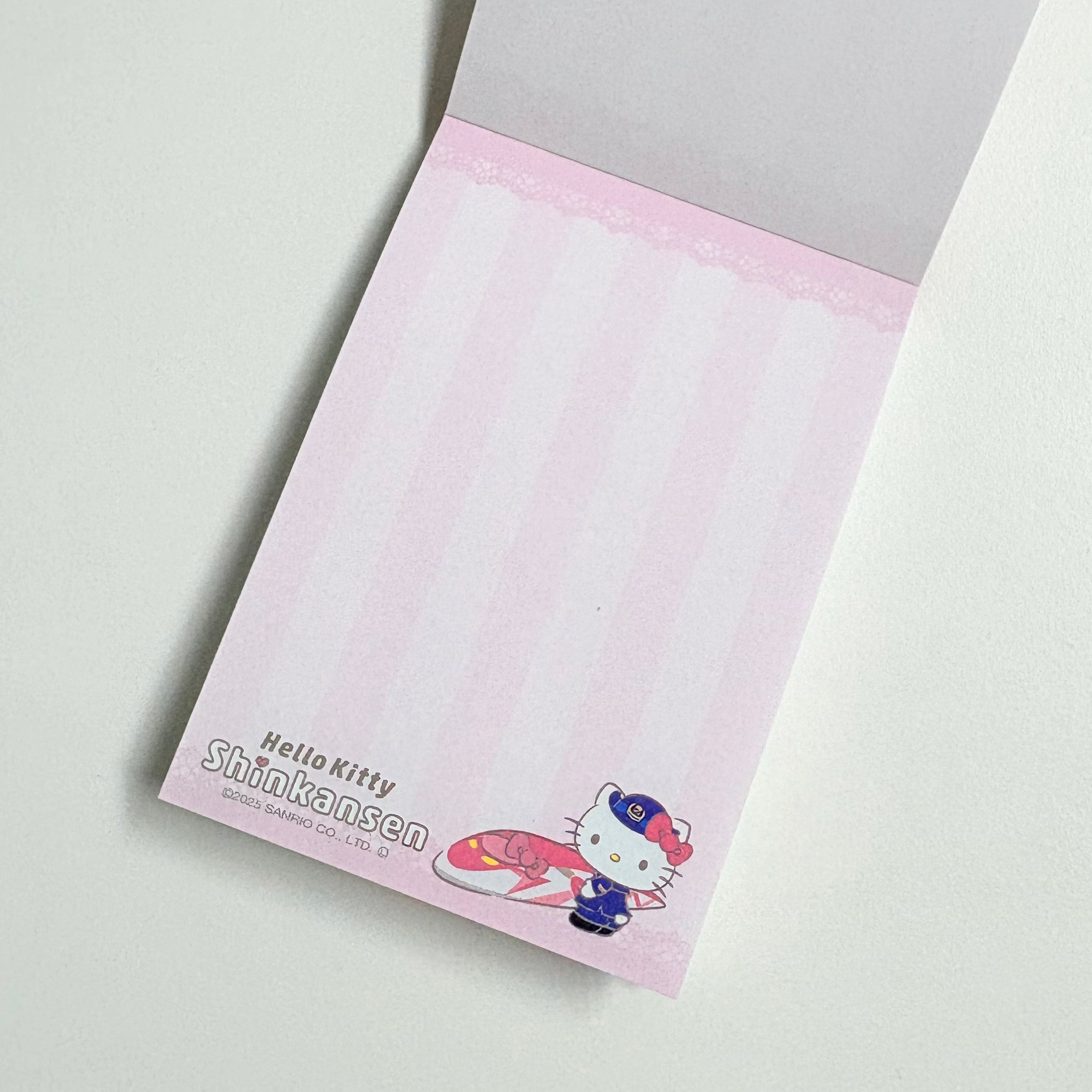 Hello Kitty Shinkansen Captain Memo Pad B