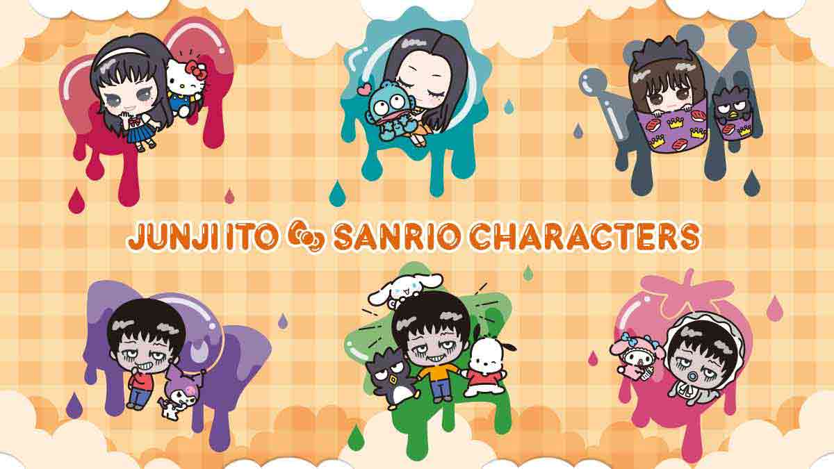 Sanrio X Junji Sticker Rolls