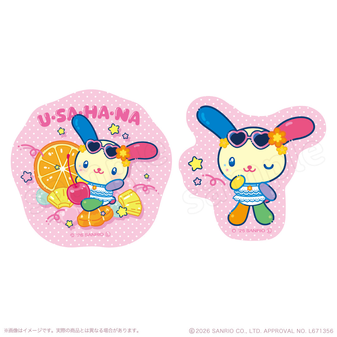 Usahana Poppin' Fruit Acrylic Sticker Set A