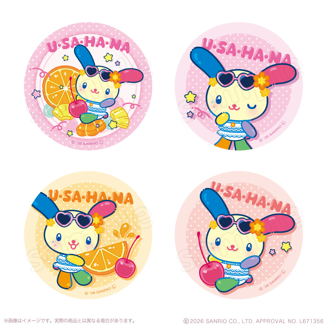 Usahana Poppin' Fruit Hologram Badge Blind Bag