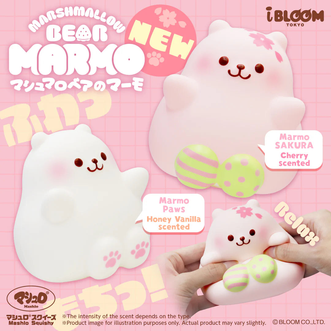 iBloom Marmo the Marshmallow Bear Squishy