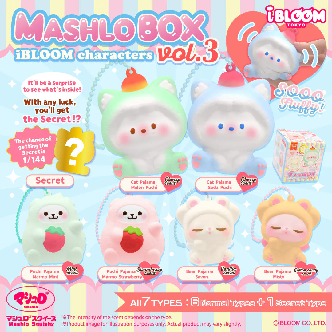 iBloom Marmo Characters Vol.3 Squishy Blind Box