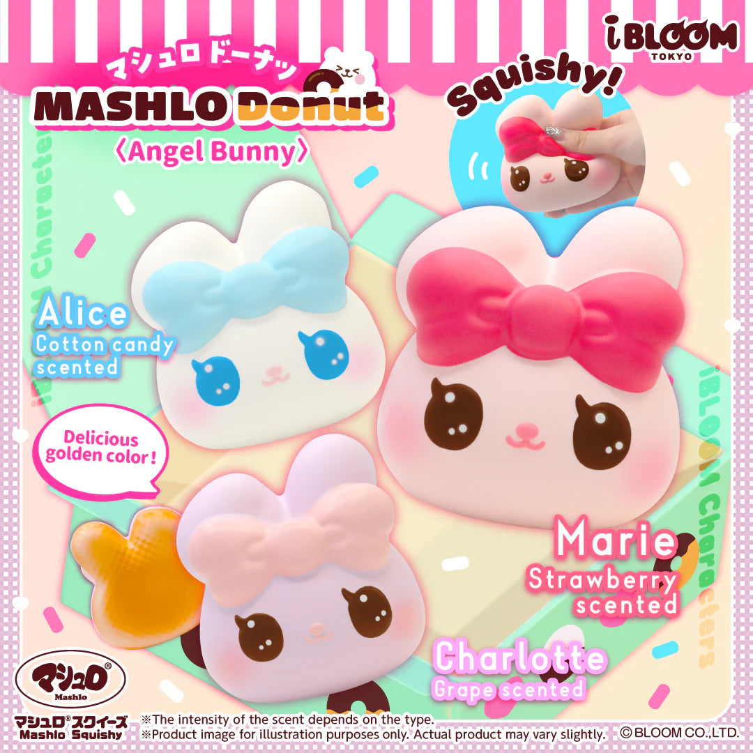 iBloom Mashlo Donut Angel Bunny Squishy