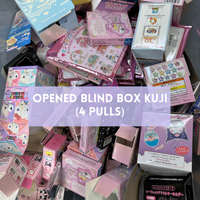 Opened Blind Box & Customizable Kuji Tickets! [4 Pulls]