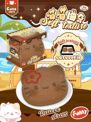 Zoey Kitten Chocolate Cookie Squishy