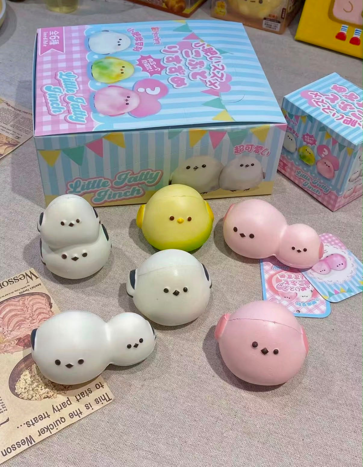 Hachimi Snow Bird Squishy Blind Box